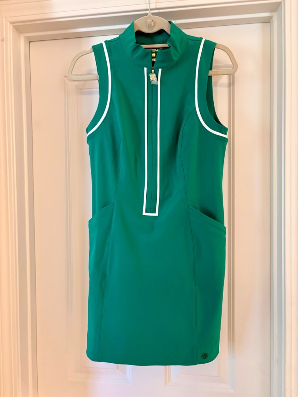 NWT Lilly Pulitzer Kathy Luxletic Dress & Shorts in Fiddle Leaf Green, S 6